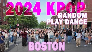 KPOP IN PUBLIC  RPD KPOP Random Play Dance  Open Newbury Street  Hosted by HUSH BOSTON [upl. by Ycak]