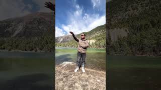 MANANG GREEN LAKE mountains rukummaikot travel newmusic vlog vlogs vlogger [upl. by Philbert]