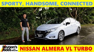 Driving The Nissan Almera VL Turbo  A Pleasant Surprise Car Review [upl. by Intruoc]