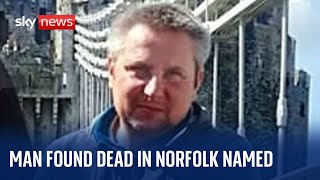 Man found dead alongside young girls and woman in Norfolk named [upl. by Maynord]