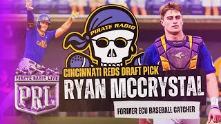 ICYMI ECU Baseball Catcher Ryan McCrystal on his summer with the Burlington Sock Puppets [upl. by Hailey]