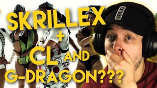 SKRILLEX Dirty Vibe ft Diplo CL GDragon REACTION [upl. by Kalie]