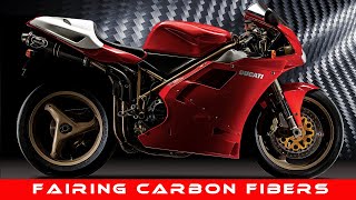 DUCATI 916 996 998 748 Montaggio codone carbonio  CARBON FIBERS FAIRING [upl. by Oberstone]