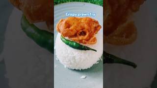 Crispy prawn fry viralvideo cooking recipe trending food foodie shorts video foryou [upl. by Enirbas]