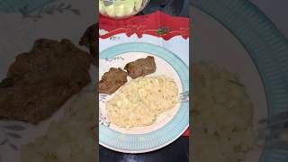 Parte final risoto com filé mignon 🥩 😍💁🏼‍♀️ receitas filemignon [upl. by Tessil192]