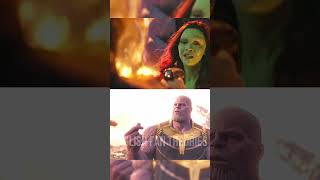 Why did Thanos say “I like you” to Peter Quill in Infinity War shorts marvel [upl. by Gnos]