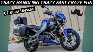 Buell Ulysses XB12XT  Craziest Touring Bike Ever  Wahoo [upl. by Brendin]