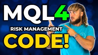 MQL4 Risk Management for Beginners StepbyStep Coding Guide [upl. by Dragon]