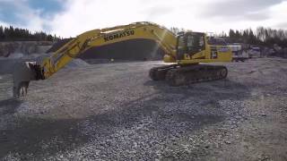 Komatsu HB3653 Hybrid walkaround [upl. by Ahsyek262]