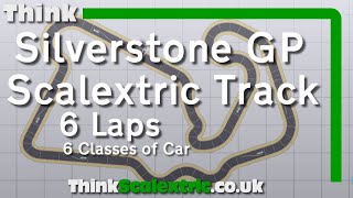 Formula One Scalextric  Silverstone F1 Grand Prix Circuit  Slot Car [upl. by Ludba333]