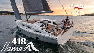 Hanse 418 highlight reel  Easy Sailing and Innovative Design [upl. by Dinesh]