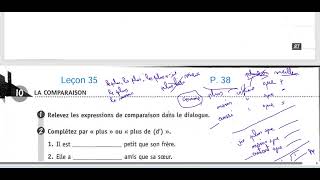 Grammaire en dialogues Leçon 35 Exercices sur la comparaison avec Madame Maha [upl. by Darwin486]