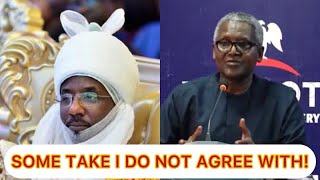 What The Emir Of Kano Sanusi Lamido Sanusi Had To Say On The Dangote Saga [upl. by Randall]