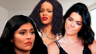 Rihanna HATES Kendall amp Kylie Jenner because they have More in Common THAN you THINK [upl. by Aicel]