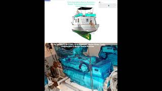 139m EXPEDITION STEEL or ALUMINUM Trawler Motor Yacht Architecture amp design Andrei Rochian [upl. by Elidad]