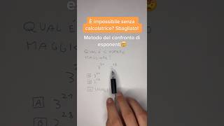 Metti via quella calcolatrice 😉 matematica quiz test perte fyp logica scuola studenti [upl. by Eanom]