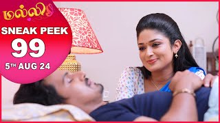 Malli Serial  EP 99 Sneak Peek  5th Aug 2024  Nikitha  Vijay  Saregama TV Shows Tamil [upl. by Anaila78]