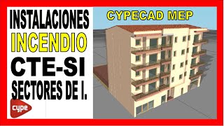 CYPE MEP incendioCYPECAD MEP incendioTutorial Clase 20Instalaciones del edificioCurso completo [upl. by Yvan]