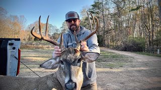 NORTH GA BUCK BOW KILL AND SELF FILMED [upl. by Gannes997]