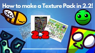 How To Make a CUSTOM TEXTURE PACK  Geometry Dash 22 [upl. by Sonja863]