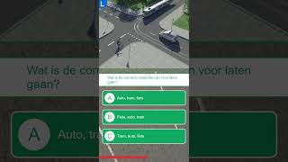 🚗 Kruispunten  Voorrang geven 🚗 CBR auto theorieexamen rijles theorie examen verkeer [upl. by Ness]