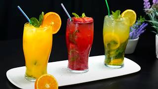 Top 3 most refreshing summer mocktails of this year Alcoholfree [upl. by Amorete527]