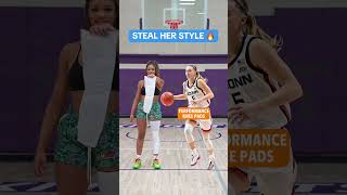 STEAL PAIGES STYLE 🔥 paigebueckers basketballaccessories basketballkneepads [upl. by Schaffer]