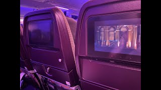 ECONOMY DELIGHT BAD LEGROOM  Virgin Atlantic B7879  Los Angeles LAX ✈ London LHR  GVFAN [upl. by Ahsata]