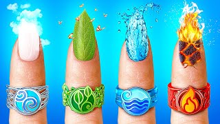 🔮 Fire Water Air And Earth Four Elements Vs Witch by La La Life Emoji [upl. by Swec111]