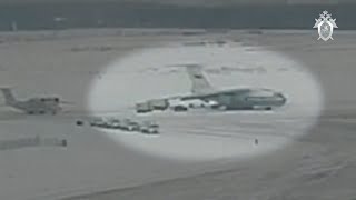 IL76 Shot Down Update Russian Video of quotPrisoners Boarding IL76quot is Heavily Edited and Cut [upl. by Yrret637]