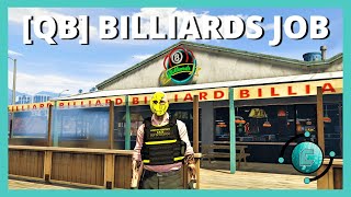 QBCORE BILLIARDS BAR JOB SCRIPT [upl. by Juli727]