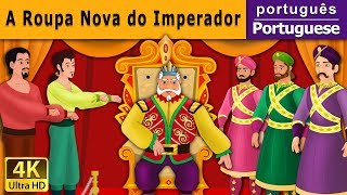 A Roupa Nova do Imperador  The Emperors New Clothes in Portuguese  Portuguese Fairy Tales [upl. by Enatan]