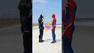 Spidey Vs Venom Popularity Test gta shorts short [upl. by Mientao]