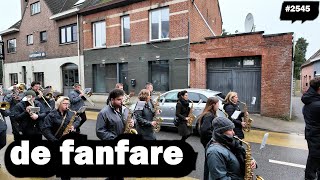 FANFARE IN DE STRAAT  JOLIEN EN JENNO VLOG 2545 [upl. by Guy]