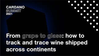 From grape to glass how to track and trace wine shipped across continents [upl. by Airdnaed]