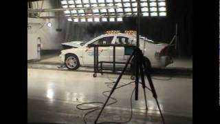 2006 Volvo S60 Sedan 25 Mph Unbelted NHTSA Frontal Impact [upl. by Imeka]