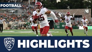 Washington State vs Colorado State Football Highlights  Week 1  2023 Season [upl. by Ute]