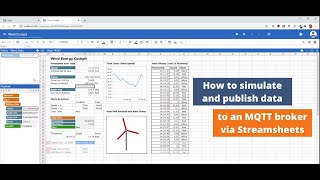 How to simulate and publish data to an MQTT broker via Streamsheets [upl. by Rufe]