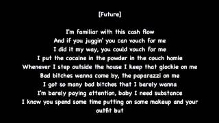 Future and Drake Diamonds dancing lyrics [upl. by Trahern693]