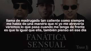 Plan B Ft Nicky Jam  Fanatica Sensual Remix Letra [upl. by Dnana345]