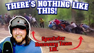 NASCAR Fan Reacts to Fast Rally Fans amp Recoveries [upl. by Maitilde]