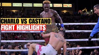 Jermell Charlo vs Brian Castano 2 Full Fight Highlights [upl. by Aineval]