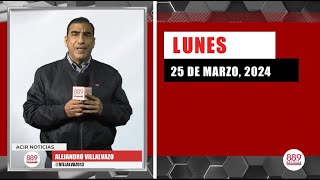 Resumen de noticias 25 de marzo de 2024  Panorama Informativo [upl. by Eivad781]