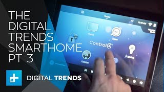 The Digital Trends Smarthome Part 3  Control4 Whole home automation [upl. by Ecneitap]