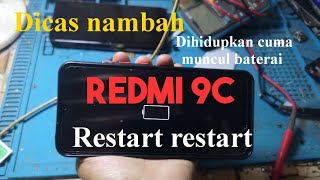 Redmi 9c mati restart restart jamin work 100 [upl. by Revlys]