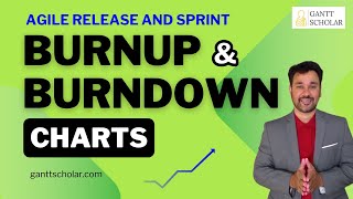 Burnup Chart and Burndown Chart in Scrum Agile [upl. by Adnamas]