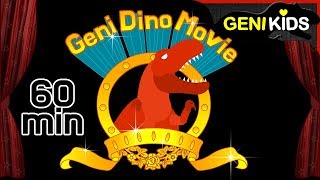 ▶Genikids Dino Movie◀ 22 DINOSAURS Adventure Full Ver  Dinosaurs Short Cartoon for Kids [upl. by Nadirehs]