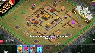 How to 3 star Thoroughfare with Walkthrough 2022 Clash of Clans [upl. by Ariahs]