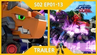 DinoCore Trailer Series  New Enemy Vito  Newbie Dinocore Tri  Robot  S02 EP0113 [upl. by Egduj]