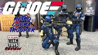 GI Joe Classified Retro Cobra Trooper Review [upl. by Caye471]